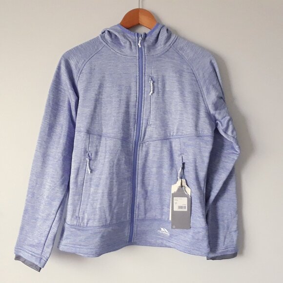 NWT Trespass L Airtrap Performance Fleece Hoodie - Picture 1 of 9